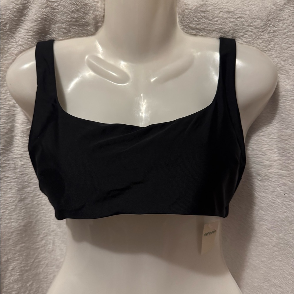 Aerie Black Bikini Top